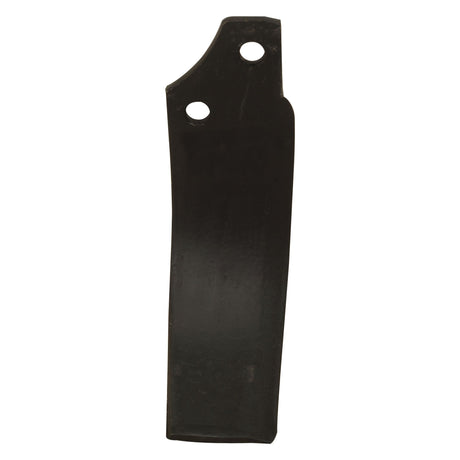 Rotavator Blade Curved LH 60x6mm Height: 194mm. Hole centres: 44mm. Hole⌀: 12.5mm. Replacement for Maschio
 - S.21985 - Massey Tractor Parts