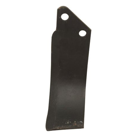 Rotavator Blade Curved RH 60x6mm Height: 195mm. Hole centres: 42mm. Hole⌀: 12.5mm. Replacement for Perugini (Concept-Ransome)
 - S.78892 - Massey Tractor Parts