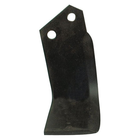 Rotavator Blade Square LH 80x8mm Height: 188mm. Hole centres: 46mm. Hole⌀: 14.5mm. Replacement for Kverneland, Maletti
 - S.77563 - Massey Tractor Parts