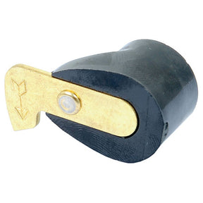 Close-up of the Rotor Arm | Sparex Part No.S.42374 by Sparex. The design features a turning mechanism with a brass blade and handle, resembling the robustness of a Case IH/International Harvester tool, with engraved arrows indicating rotation direction.