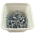 A white plastic container filled with 150 pieces of Round Linch Pin, Pin Ø11mm x 44.5mm from Sparex (Sparex Part No. S.49).