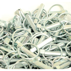 Round Linch Pin, Pin⌀11mm x 44.5mm (500 pcs. Large Bucket)
 - S.8483 - Massey Tractor Parts