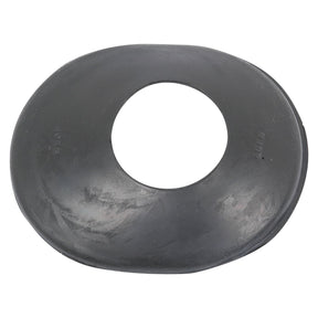A Sparex Rubber Boot - Steering Column (Part No.S.42590) in black rubber, featuring a donut shape with a hole in the center, reminiscent of parts found on a Massey Ferguson.