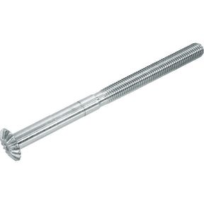 The Levelling Box Shaft 3/4 UNC Splines 15 (Sparex Part No. S.237) is a threaded metal bolt with a round, ridged head, a partially smooth shaft, and specific thread length from the Sparex brand.