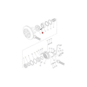 Massey Ferguson Screw Differential - 3799012M1 | OEM | Massey Ferguson parts | Axles & Power Transmission-Massey Ferguson-Axles & Power Train,Farming Parts,Rear Axle,Rear Differential Parts,Tractor Parts