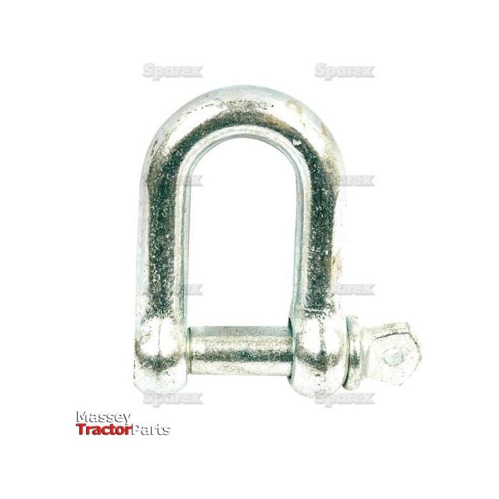 Screw Type D Shackle, Pin⌀16mm x 30mm Jaw Width ( )
 - S.4179 - Farming Parts