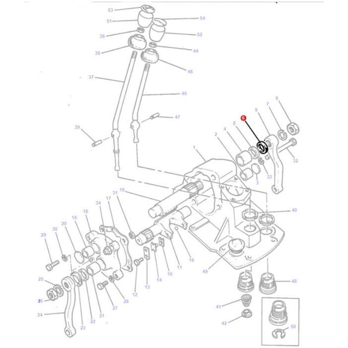 Seal - 1850020M1 - Massey Tractor Parts