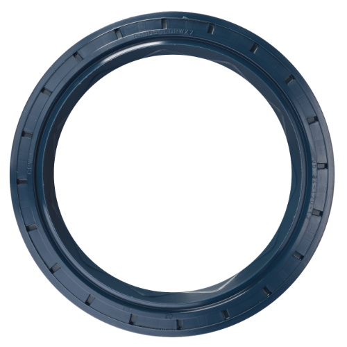 A circular blue industrial seal with grooved edges and a flat inner surface, specifically the Massey Ferguson - Seal - 3619346M1 from AGCO, commonly found in Massey Ferguson machinery.