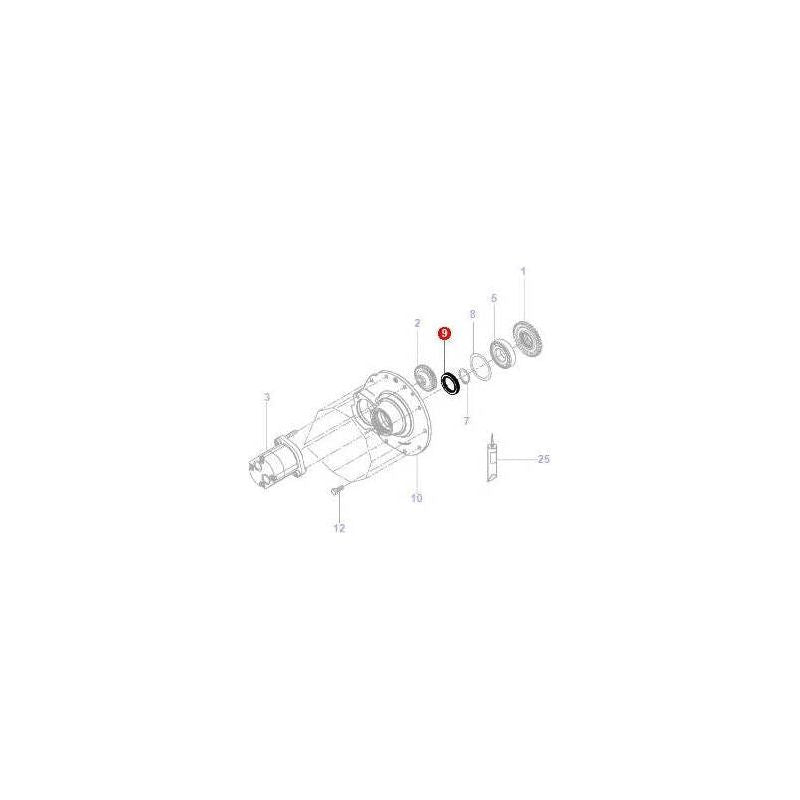 Massey Ferguson Seal Drive Clutch - X550096500000 | OEM | Massey Ferguson parts | Axles & Power Transmission-Massey Ferguson-Farming Parts,Hydraulic Valves,Hydraulics,Tractor Parts