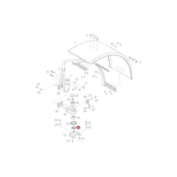 Seal - F718701030060 - Massey Tractor Parts