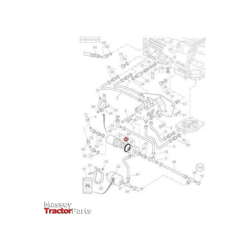 Massey Ferguson Seal Filter - 3903195M1 | OEM | Massey Ferguson parts | Hydraulic & Transmission Oil-Massey Ferguson-Adhesives & Sealants,Chemical Products,Farming Parts,Hydraulic Seal,Tractor Parts,Workshop & Merchandising