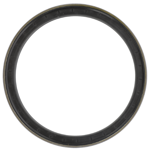 A circular black rubber automotive oil seal with an inner metal ring, viewed against a plain white background, suitable for use in Massey Ferguson 200 Series tractor parts. This product is known as the AGCO Massey Ferguson - Seal Final Drive - 3429790M2.