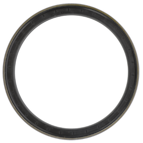 A circular black rubber automotive oil seal with an inner metal ring, viewed against a plain white background, suitable for use in Massey Ferguson 200 Series tractor parts. This product is known as the AGCO Massey Ferguson - Seal Final Drive - 3429790M2.