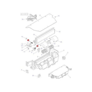 Seal Heater Radiator - F931812140040 - Massey Tractor Parts