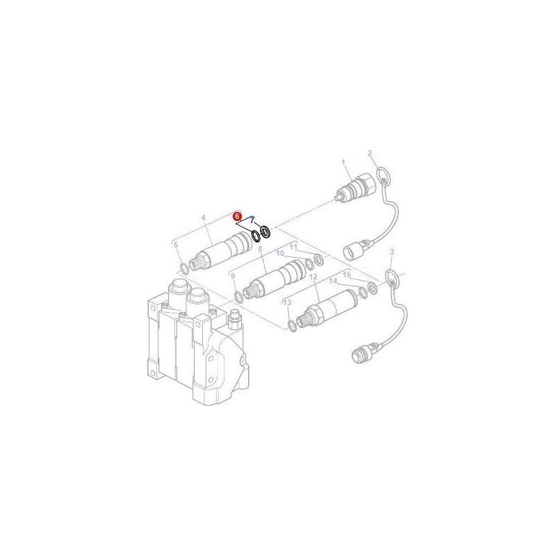 Massey Ferguson Seal Kit - 3477804M1 | OEM | Massey Ferguson parts | Tractor Spool Valves-Massey Ferguson-Axles & Power Train,Couplings,Engine & Filters,Farming Parts,Rear Axle,Rear Differential Parts,Repair Kits,Seals,Tractor Parts