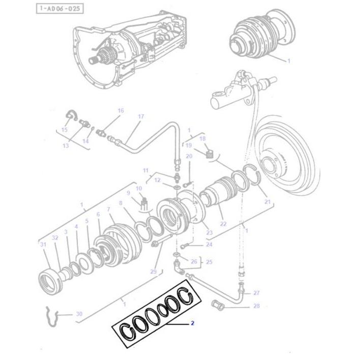 Seal Kit - 3900007M94 - Massey Tractor Parts