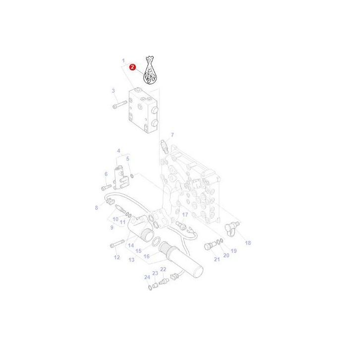 Seal Kit Safety Valve - 3790027M11 - Massey Tractor Parts