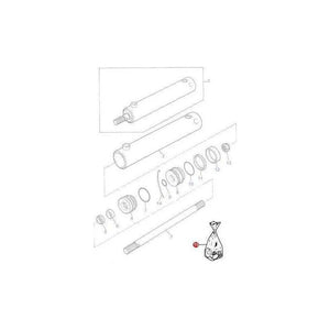 Massey Ferguson Seal Kit Steering Cylinder - 3484807M91 | OEM | Massey Ferguson parts | Steering Pumps & Reservoirs-Massey Ferguson-2WD Parts,Axles & Power Train,Engine & Filters,Farming Parts,Front Axle & Steering,Repair Kits,Seals,Steering Columns & Components,Tractor Parts