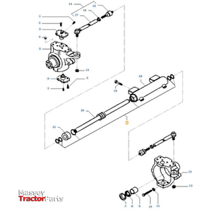 Massey Ferguson Seal Kit Steering Cylinder 4WD - 061233R1 | OEM | Massey Ferguson parts | Steering Pumps & Reservoirs-Massey Ferguson-4WD Parts,Axle Hubs & Components,Axles & Power Train,Farming Parts,Front Axle & Steering,Tractor Parts