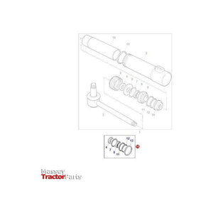 Massey Ferguson Seal Kit steering Cylinder - 3404477M91 | OEM | Massey Ferguson parts | Steering Pumps & Reservoirs-Massey Ferguson-2WD Parts,Axles & Power Train,Engine & Filters,Farming Parts,Front Axle & Steering,Repair Kits,Seals,Steering Columns & Components,Tractor Parts