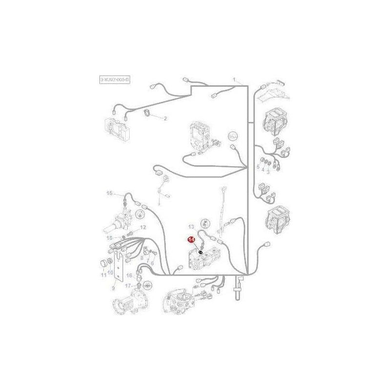Massey Ferguson Seal Pressure Switch - 3808993M1 | OEM | Massey Ferguson parts | Senders & Sensors-Massey Ferguson-Cable & Cable Connectors,Farming Parts,Lighting & Electrical Accessories,Tractor Parts,Vehicle Electrics