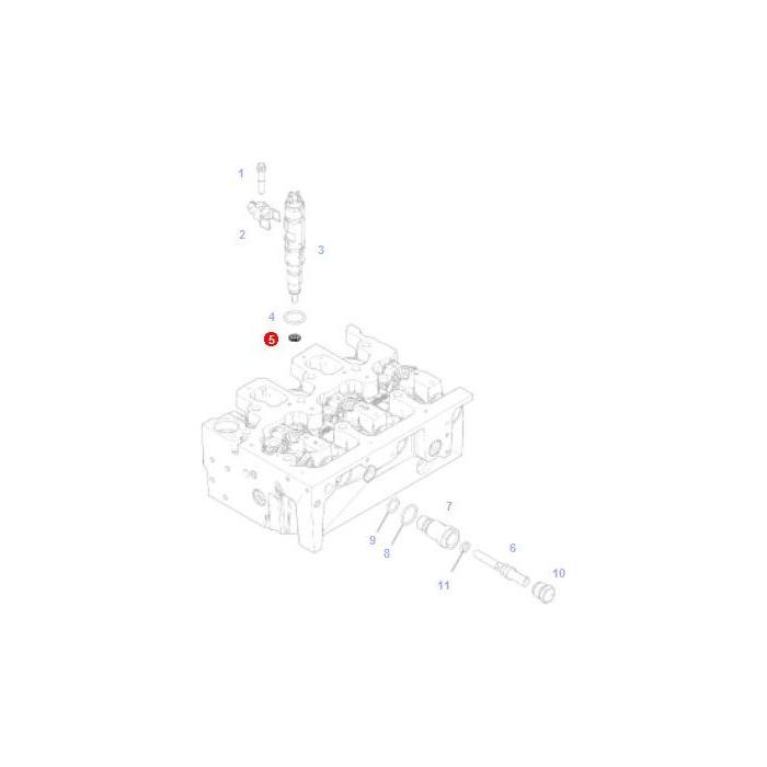 Sealing Washer - F946201710140 - Massey Tractor Parts