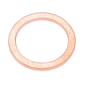 A Fendt Sealing Washer (X540005678000) by AGCO, with its circular metallic design and rough texture, is set against a plain white background, evoking the rugged dependability of Fendt Vario machinery.