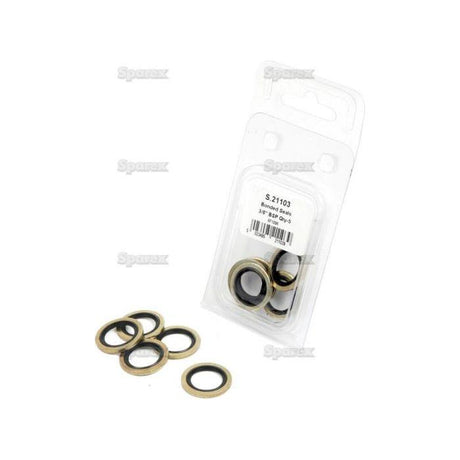 Self centering Bonded Seal 3/8'' (Agripak 5&nbsp;pcs.) - S.21103 - Farming Parts