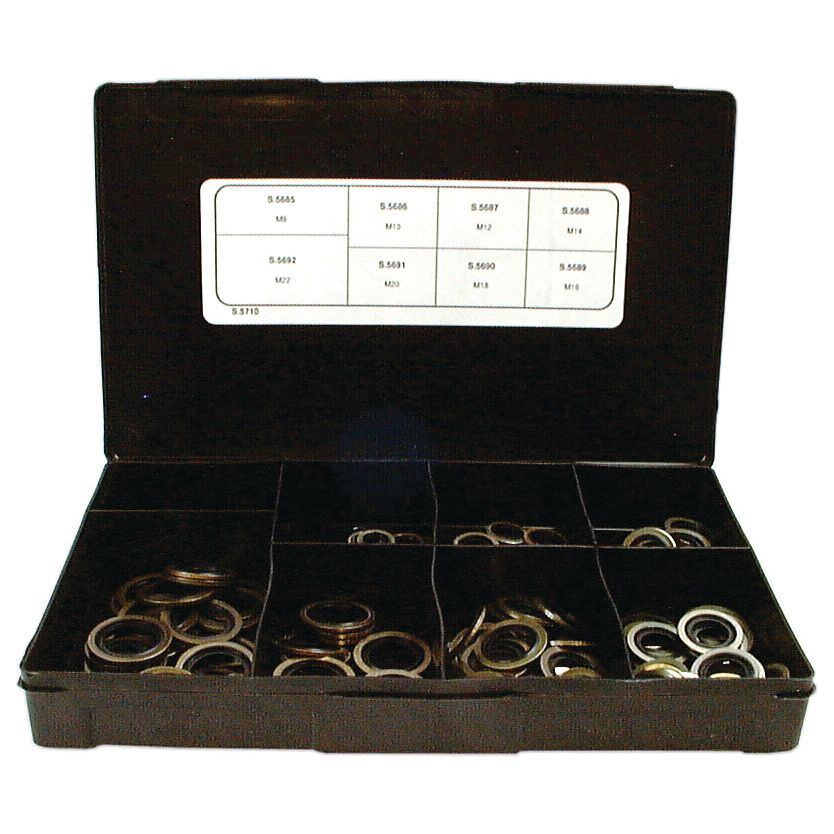 Self centering Bonded Seal 8-22mm (Handipak 145&nbsp;pcs.) - S.5710 - Farming Parts