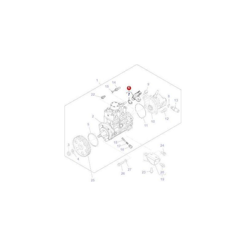 Massey Ferguson Sensor Speed - 4226444M91 | OEM | Massey Ferguson parts | Engine Electrics and Instruments-Massey Ferguson-Farming Parts,Lighting & Electrical Accessories,Senders & Sensors,Switches & Sensors,Tractor Parts