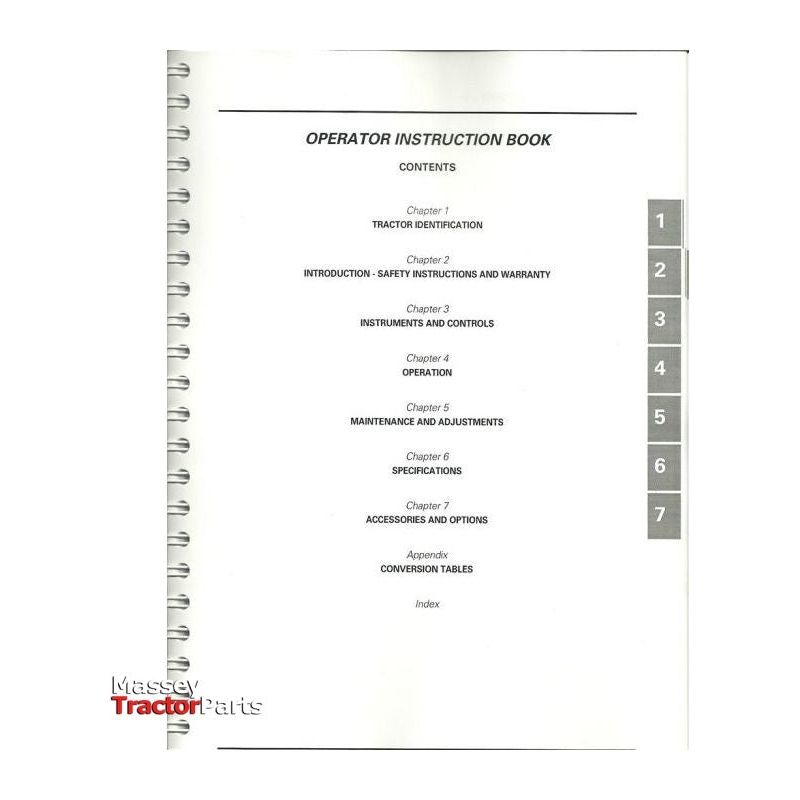 6400 Series Operators Manual - 3378434M4 | OEM |  parts | Manuals-Massey Ferguson-Farming Parts,Repair & Reference Manuals,Tractor Parts,Workshop & Merchandising,Workshop Equipment