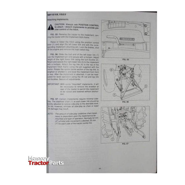 Massey Ferguson 1500 Series Operators Manual - 1857586M1 | OEM | Massey Ferguson parts | Manuals-Massey Ferguson-Farming Parts,Repair & Reference Manuals,Tractor Parts,Workshop & Merchandising,Workshop Equipment