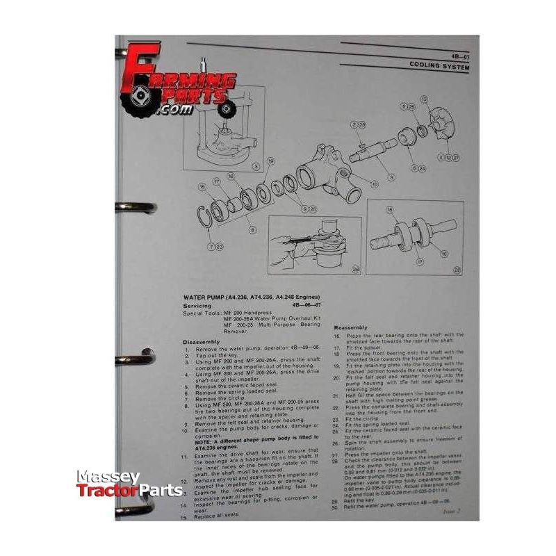 Massey Ferguson 600 Series Workshop Manual - 1856274M2 | OEM | Massey Ferguson parts | Manuals-Massey Ferguson-Farming Parts,Repair & Reference Manuals,Tractor Parts,Workshop & Merchandising,Workshop Equipment