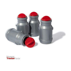 Set of 4 Milk Jugs for Small Tipper, RollyBox - X993072009389--Massey Ferguson-Merchandise,Model Tractor,Not On Sale,Ride-on Toys & Accessories