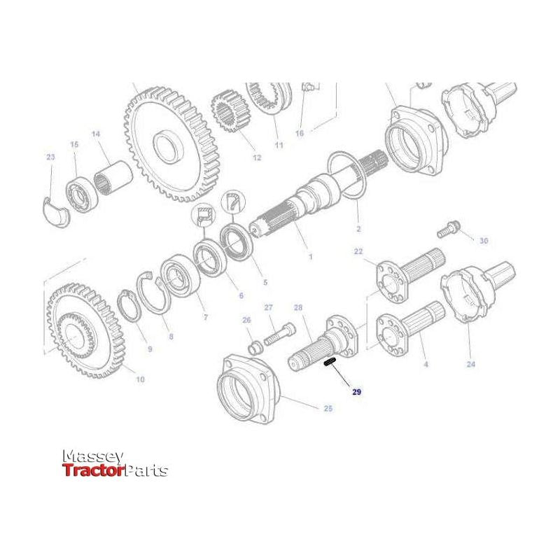 Massey Ferguson Shaft Centraliser - 3790330M1 | OEM | Massey Ferguson parts | PTO-Massey Ferguson-Axles & Power Train,Farming Parts,PTO Shafts,Tractor Parts,Tractor PTO,Transmission