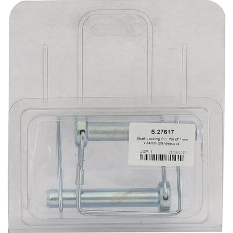 Shaft Locking Pin, Pin⌀11mm x 54mm (2 pcs. Agripak)
 - S.27617 - Farming Parts