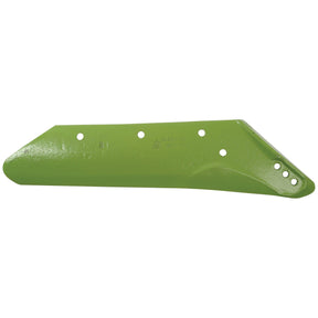 A green metal Share - LH, 16 - 18'' (405 - 455mm) by Sparex, with six attachment holes, suitable for models like the Sparex and Dowdeswell (1138399), Part No. S.127601.
