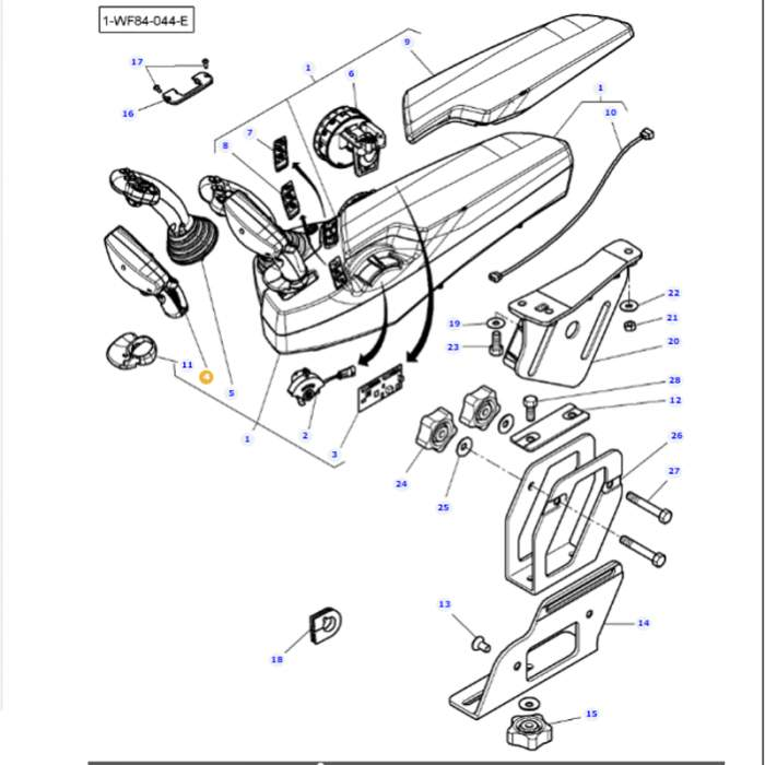 Massey Ferguson Shifter - 3909731M91 | OEM | Massey Ferguson parts | Engine Electrics and Instruments-Massey Ferguson-Axles & Power Train,Farming Parts,Levers & Selectors,Tractor Parts,Transmission