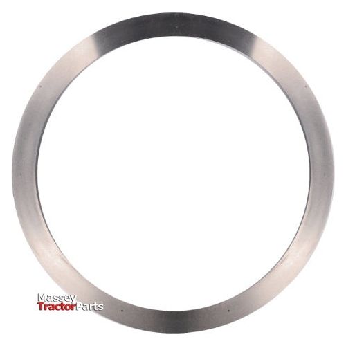 A circular metal ring labeled "Massey Ferguson - Shim - 3428923M1" from AGCO in the bottom left corner against a white background, ideal for owners of Massey Ferguson tractors, including the 300 Series.