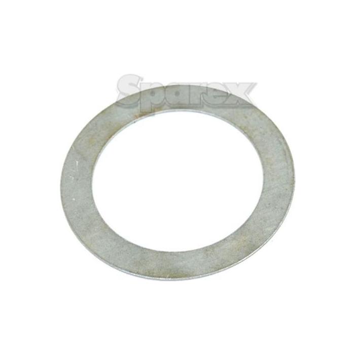 A flat, circular Shim Washer (Sparex Part No. S.41545) with a hole in the center is displayed against a plain white background, ideal for Massey Ferguson equipment.