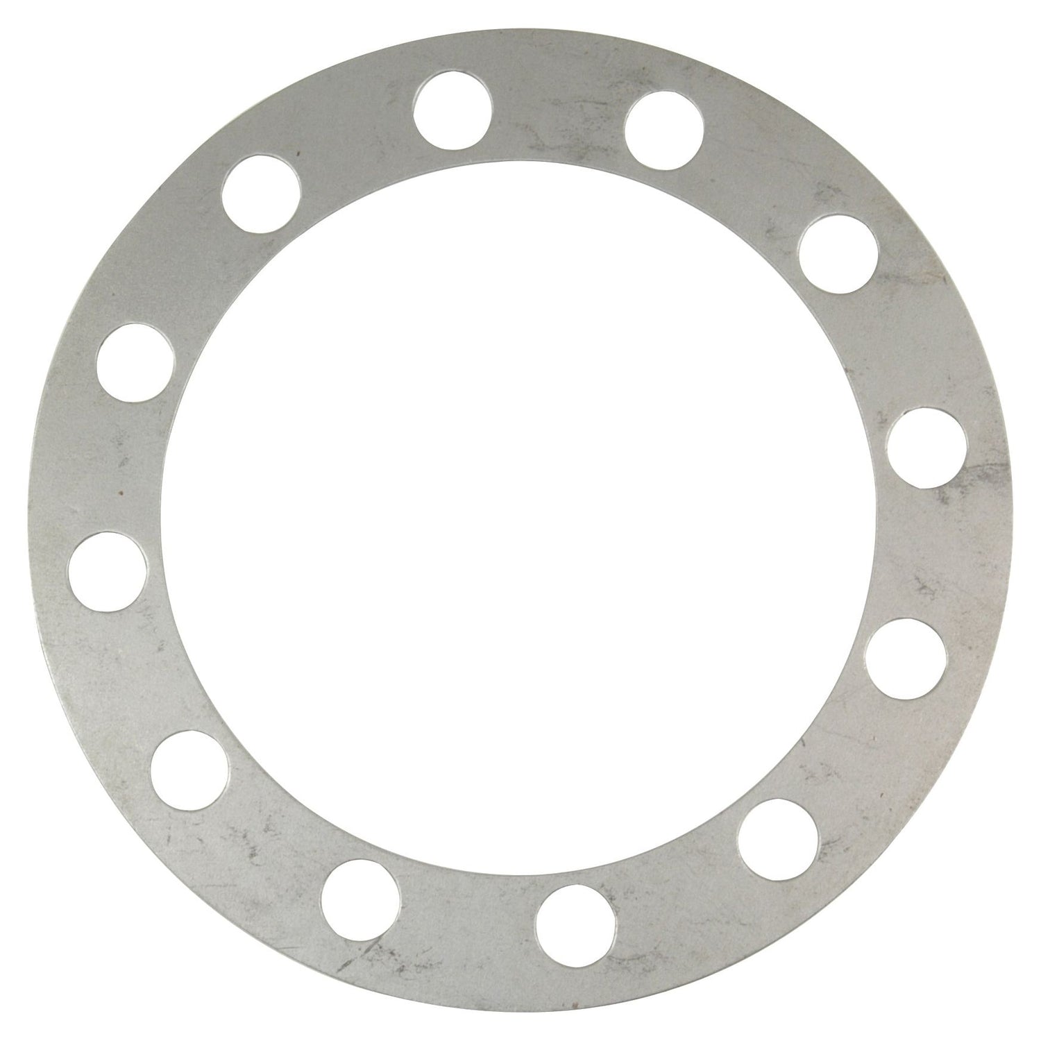 A Shim Washer by Sparex (Part No. S.42035) is a round, flat metal flange gasket with evenly spaced holes around its circumference.