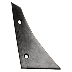 This triangular metal piece with two holes near the edges is ideal for Kverneland fasteners. Known as the Shin - RH (Kverneland) to fit as 073250H, it's available under Sparex Part No.S.127481 from Sparex.