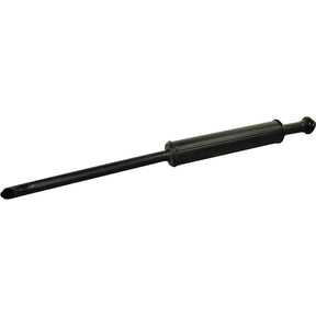 A Silencer - Vertical - S.3048 from Sparex, featuring a black, elongated design with a cylindrical body and a rod extending from one end, suitable for various vehicle models.