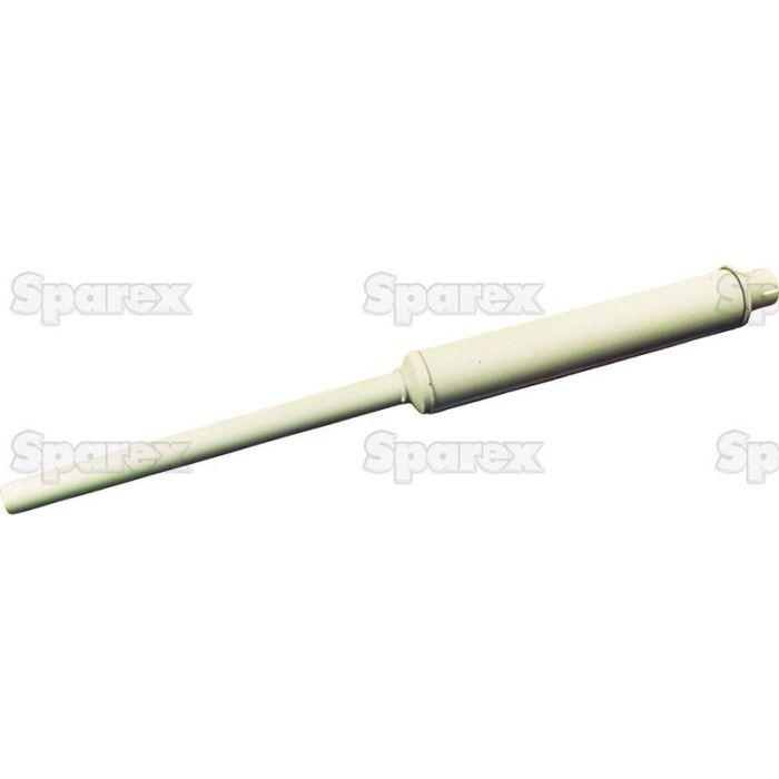 A white cylindrical mechanical part with an extended rod, likely fitting as an exhaust or muffler component, identified as the "Silencer - Vertical - S.3119" by Sparex, on a plain white background.