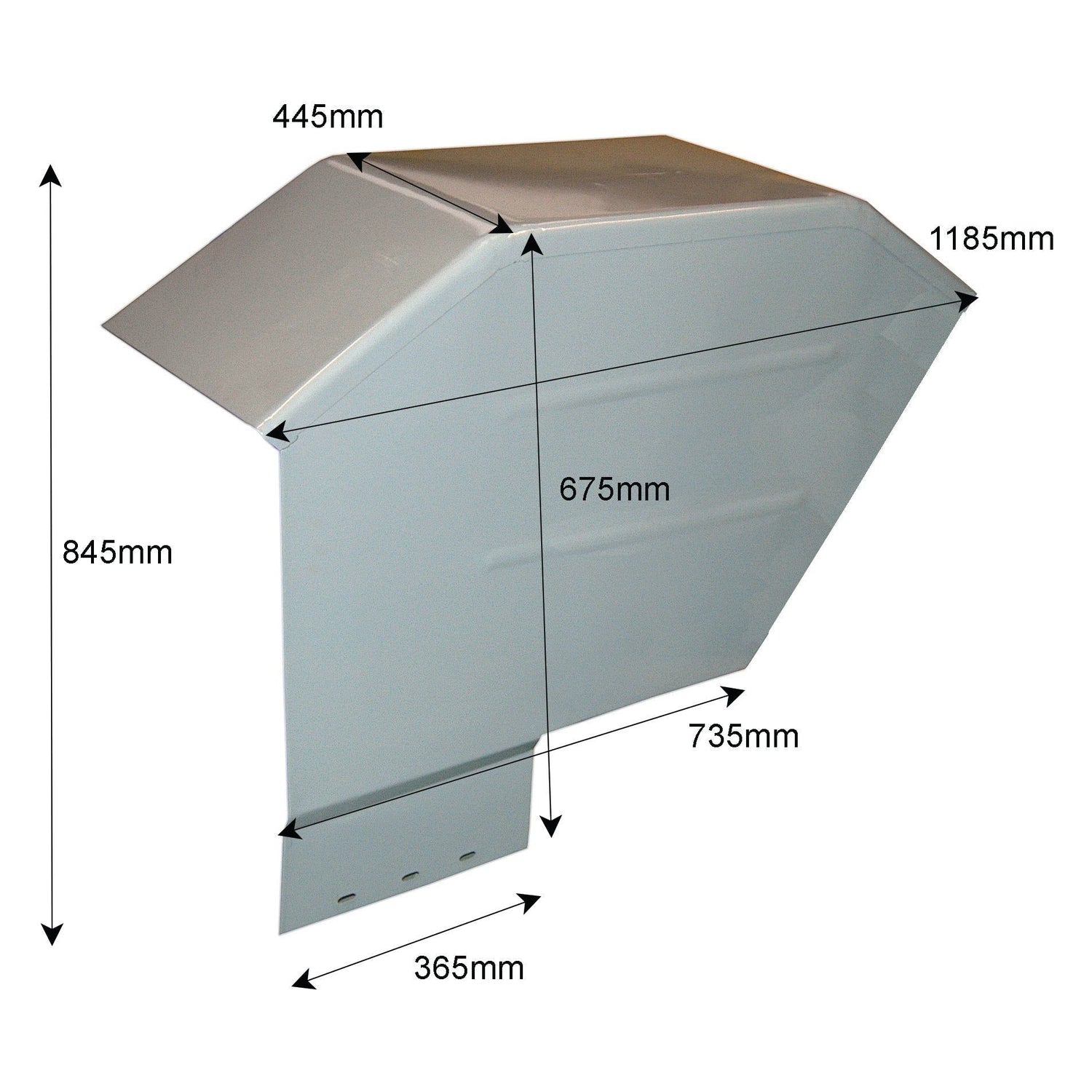 Single Fender - RH
 - S.73597 - Massey Tractor Parts