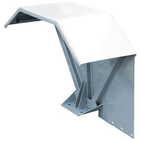 A metal wall mount bracket, named "Fender - RH," featuring a white angled cover and compatible with Sparex Part No. S.73598.