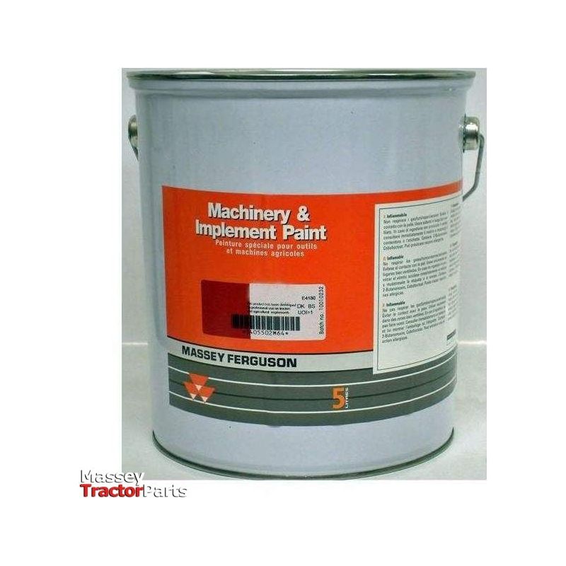 Massey Ferguson Sirmac Grey Paint 5lts - 3931207M6 | OEM | Massey Ferguson parts | Paint-Massey Ferguson-Agricolor,Cabin & Body Panels,Farming Parts,Paint,Tractor Parts