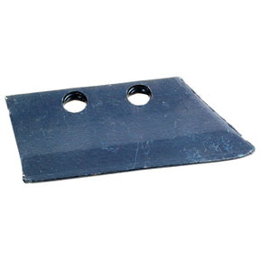 The Skim Point - RH (Gregoire Besson), fitting part number 19114 and Sparex Part No. S.127471, is a black metal blade with two circular holes near the top edge, featuring hardfaced fittings.