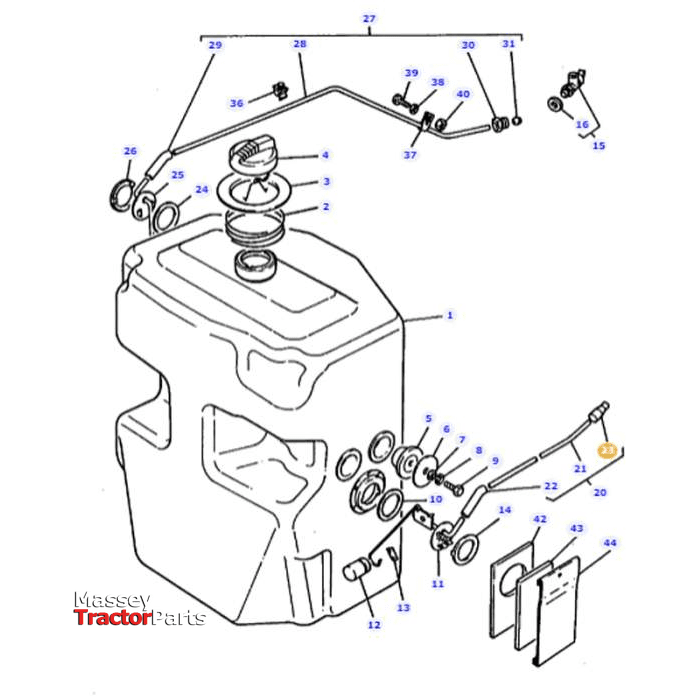 Massey Ferguson Sleeve - 3599554M1 | OEM-Massey Ferguson-