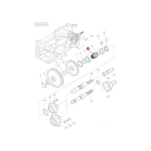 Sleeve - 3615613M1 - Massey Tractor Parts